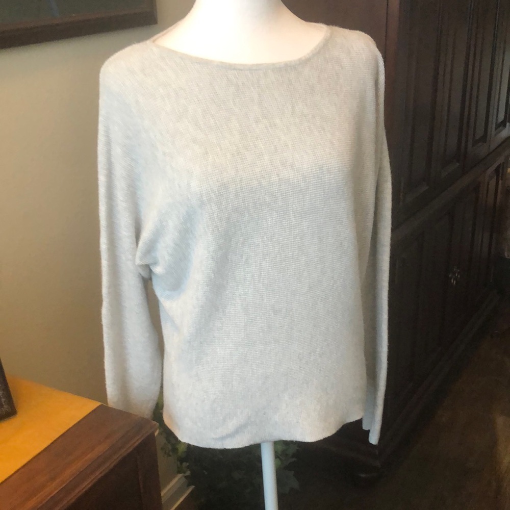 Cyrus Gray Crew Neck Sweater Premium Knit